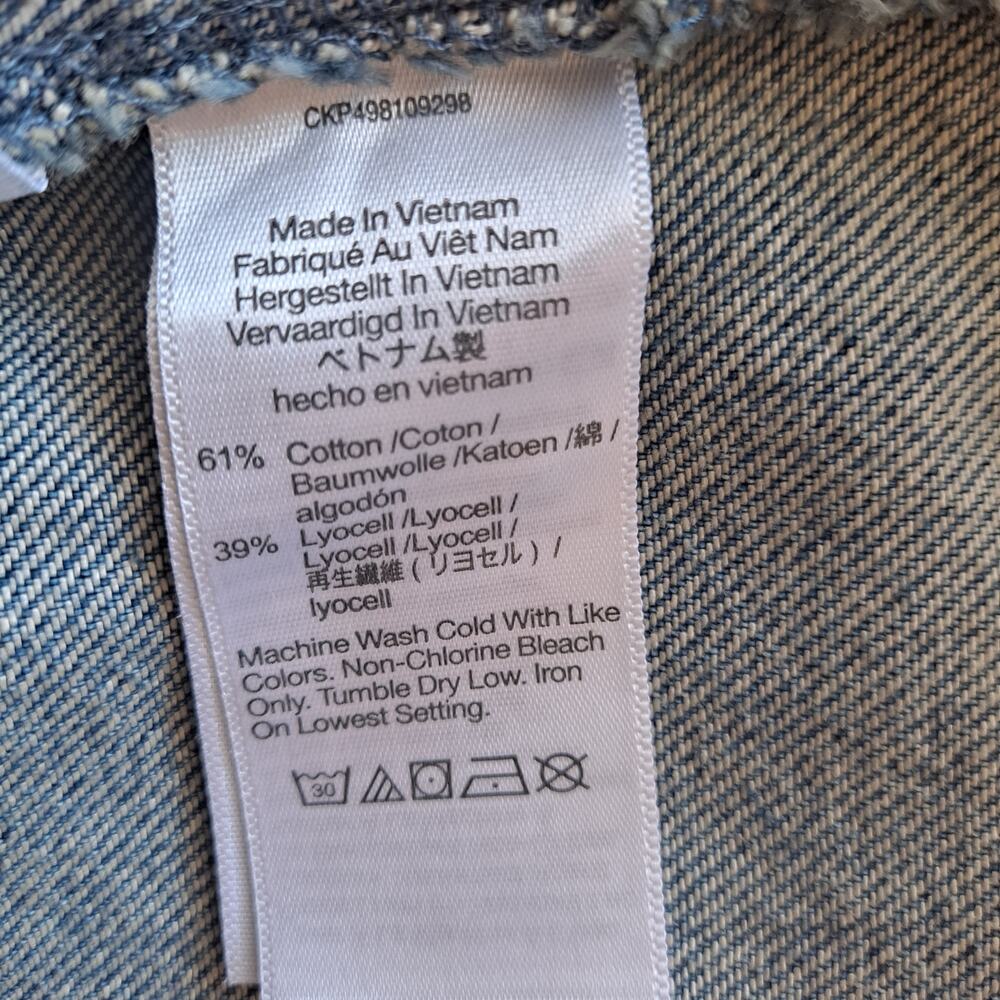 NWT Madewell Pleated Midi Shirtdress Airy Denim Edition Billings Wash Size 6 - Picture 12 of 16